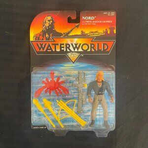 Waterworld Nord with Firing Bazzoka Bomber Action Figure 1995 Kenner
